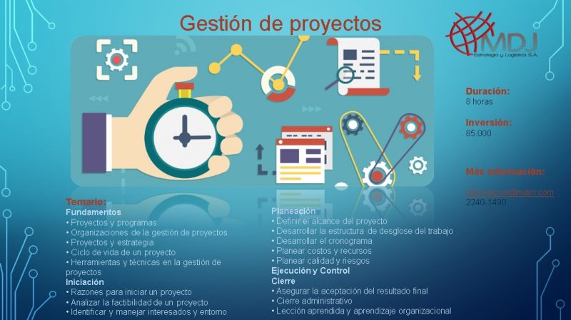 Gestión de proyectos Costa Rica